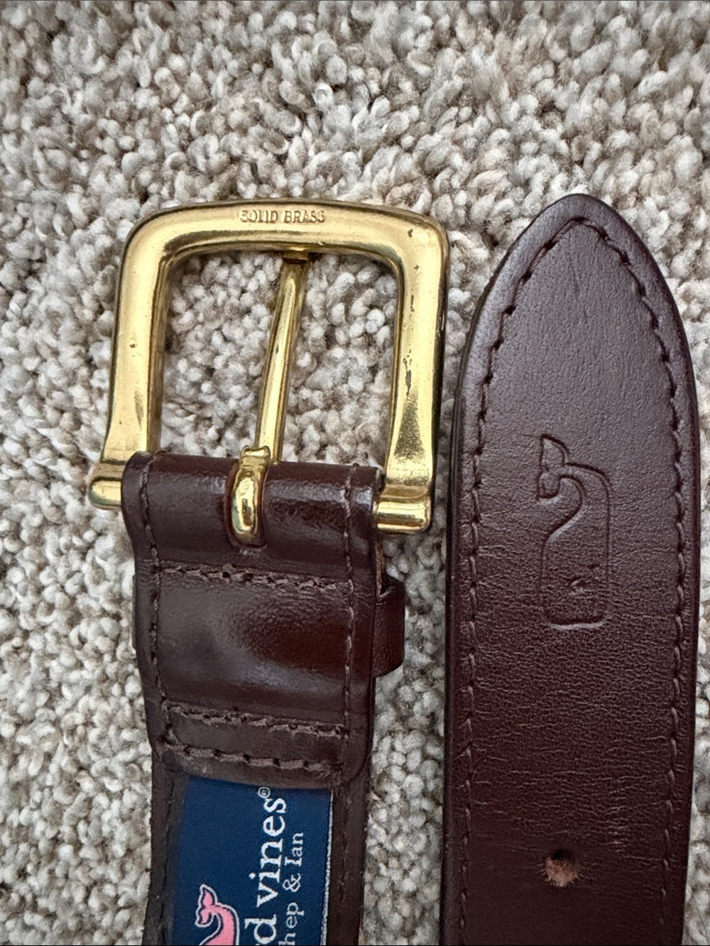 Vineyard Vines UVA Virginia Belt - Picture 8 of 13